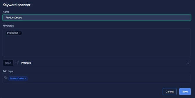 keyword-scanner-product-codes